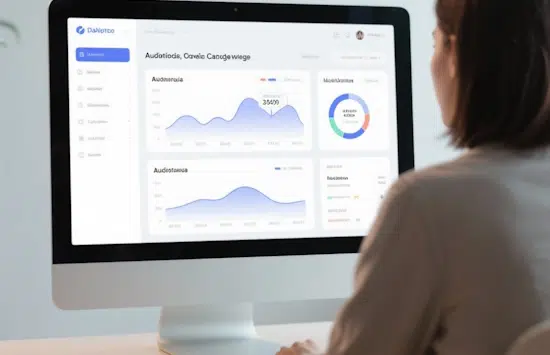 Velocidad páginas web auditoría WPO LG Data One mujer haciendo pruebas