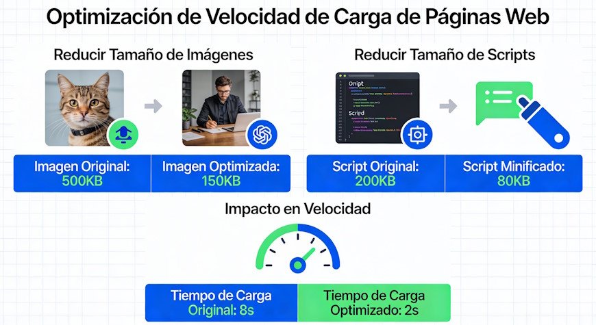 Qué es WPO infografía optimización imágenes