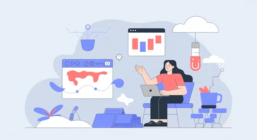 infografía grabaciones de usuarios web y mapas de calor