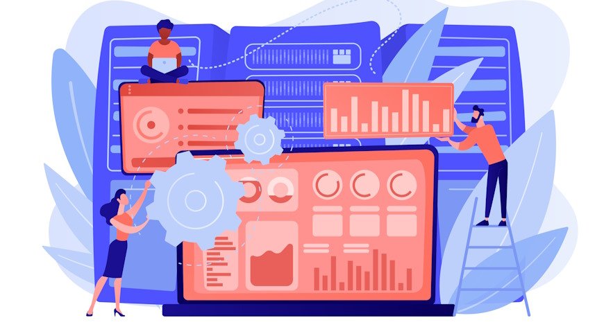 Software análisis de datos infografía