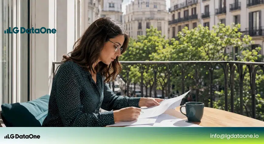 clarity opiniones Clarity opiniones 2026: guía de valoraciones y experiencias LG DATAONE 1 Clarity opiniones. Un empleado analiza opiniones de clientes mientras trabaja en una oficina actual y bien equipada.