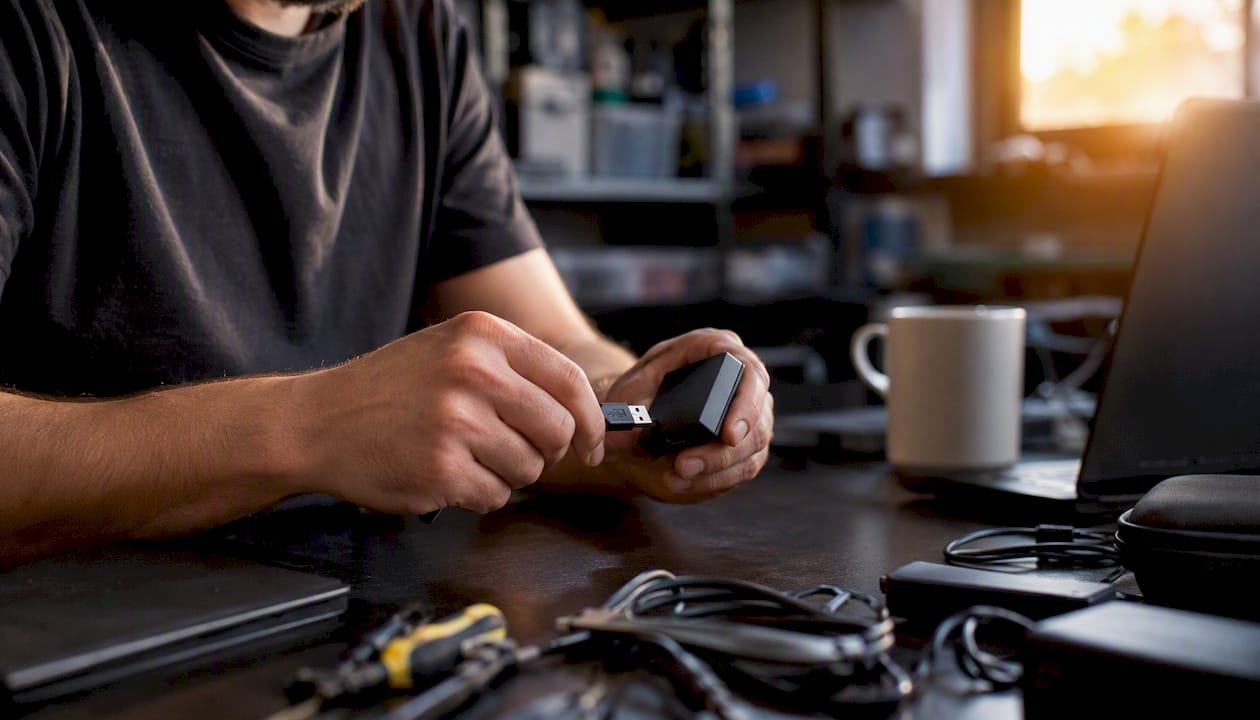 1786471621459 Mano desconectando dispositivo para mejorar velocidad Auditoría de velocidad web: guía práctica paso a paso LG DATAONE 1 Una mano desconecta un dispositivo para aumentar la velocidad de la conexión. Auditoría de velocidad web
