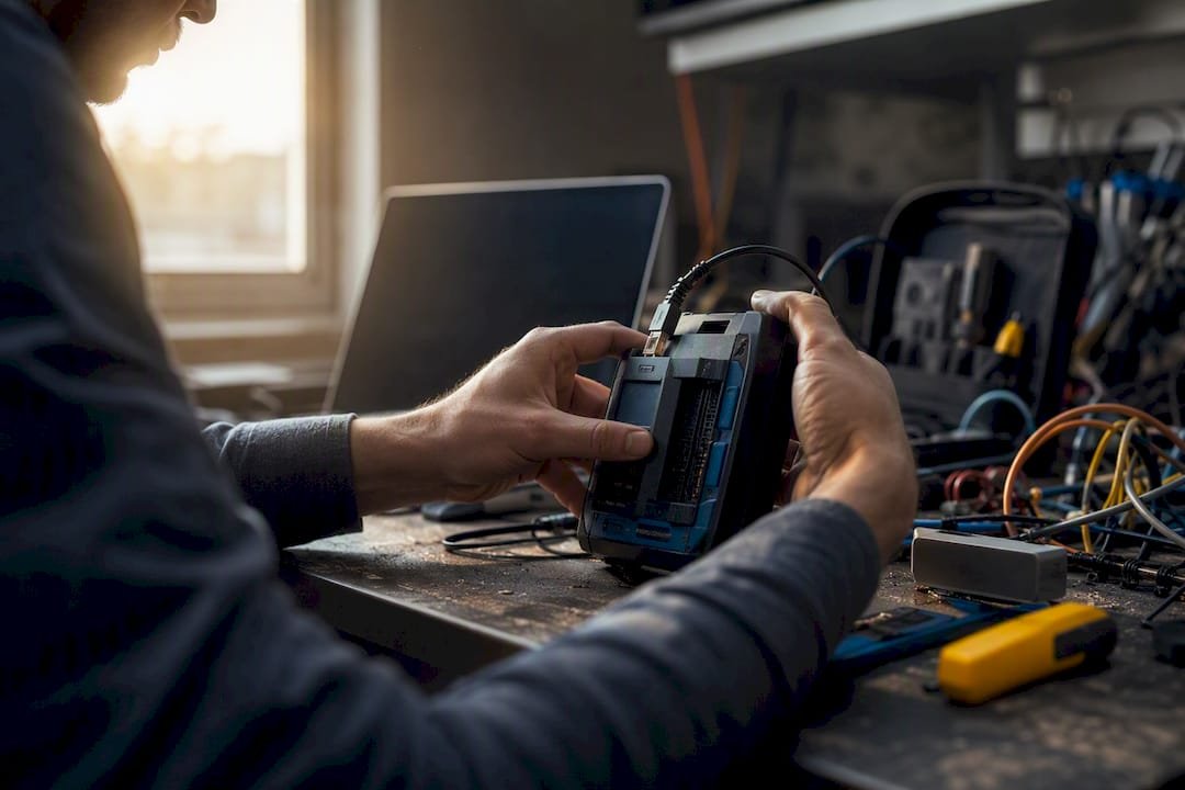 1787895328442 Hands adjusting data testing equipment on desk DataLayer ecommerce y capa de datos: 4 eventos y plantillas para analistas LG DATAONE 1 Manos ajustando un equipo de prueba de datos sobre el escritorio