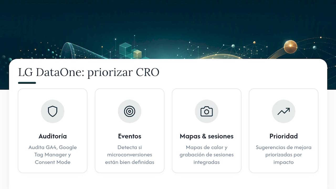 1787990753052 Como ayuda LG DataOne a priorizar CRO con poco volumen overview diagram Cómo optimizar una landing B2B: la guía práctica para aumentar leads cualificados LG DATAONE 1 Cómo priorizar mejoras CRO con poco volumen de tráfico