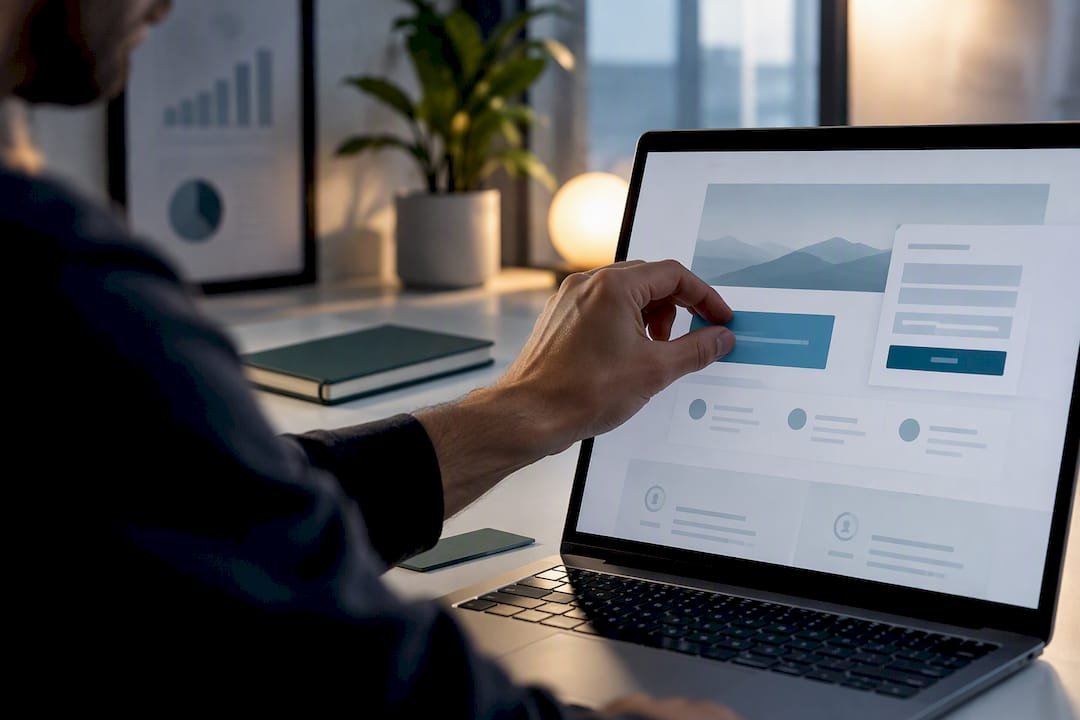 Landing B2B optimizada para mejorar conversión y captación de leads