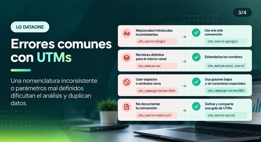 Errores comunes al crear parámetros UTM